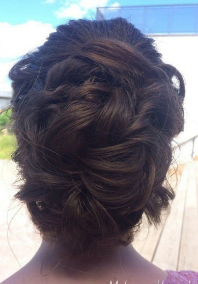 Прическа на свадьбу Т20444 - Свадебный стилист Евгения Толстоноженко