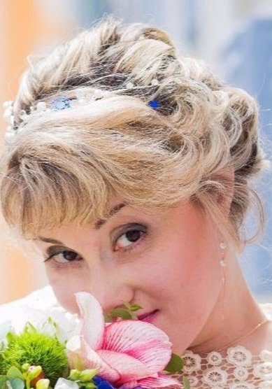 Свадебная прическа Т20445 - Свадебный стилист Евгения Толстоноженко