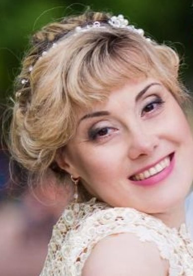 Свадебная прическа Т20445 - Свадебный стилист Евгения Толстоноженко