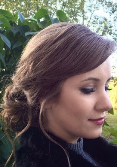 Свадебная прическа Т20531 - Свадебный стилист Евгения Толстоноженко