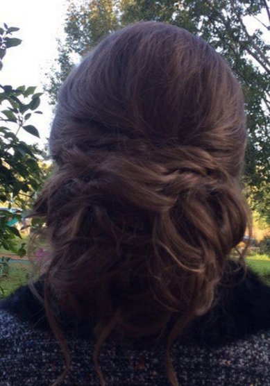 Свадебная прическа Т20531 - Свадебный стилист Евгения Толстоноженко