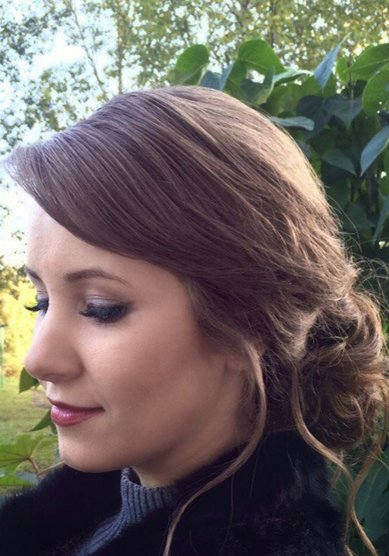 Свадебная прическа Т20531 - Свадебный стилист Евгения Толстоноженко