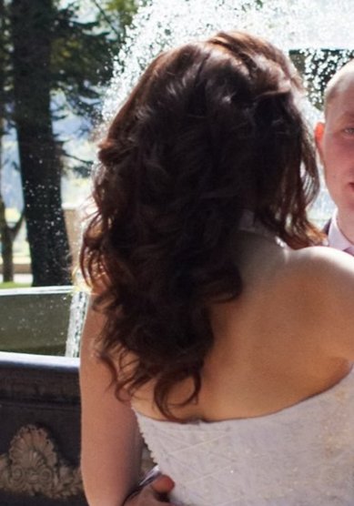 Прическа на свадьбу Т20600 - Свадебный стилист Евгения Толстоноженко