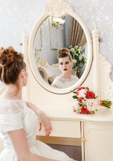 Образ невесты невеста Дина (Д20840) - Стилист-визажист Дарья Антонова