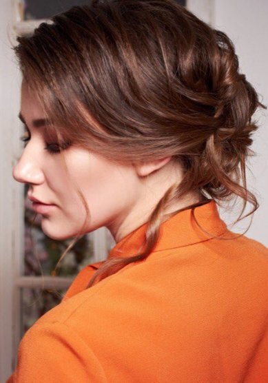 Свадебная прическа Т21123 - Свадебный стилист Евгения Толстоноженко