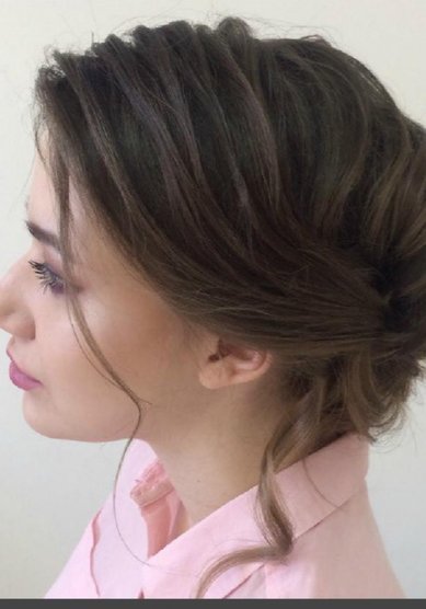 Свадебная прическа Т21123 - Свадебный стилист Евгения Толстоноженко