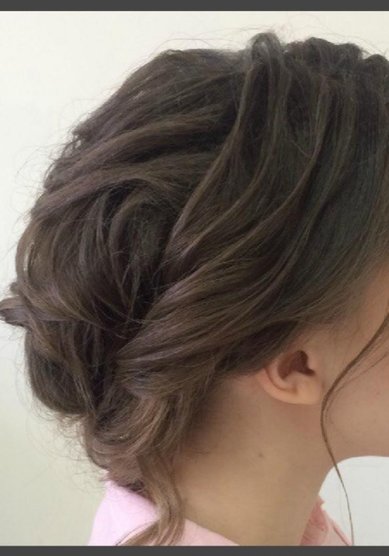 Свадебная прическа Т21123 - Свадебный стилист Евгения Толстоноженко