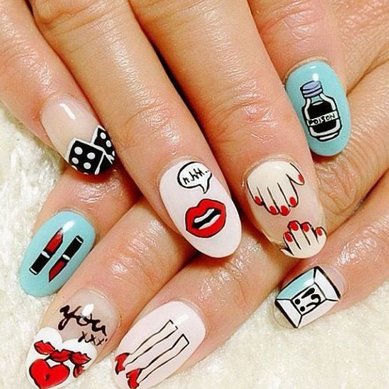 Свадебный маникюр C17176 - Мобильный салон красоты Charm Factory