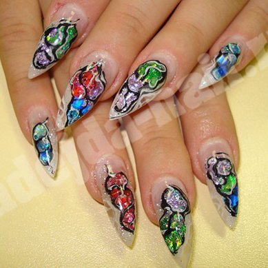 Свадебный маникюр L17524 - Посольство красоты La Speranza