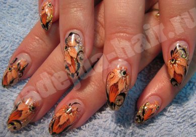 Свадебный маникюр L17541 - Посольство красоты La Speranza