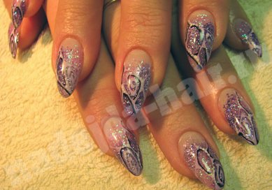 Свадебный маникюр L17543 - Посольство красоты La Speranza