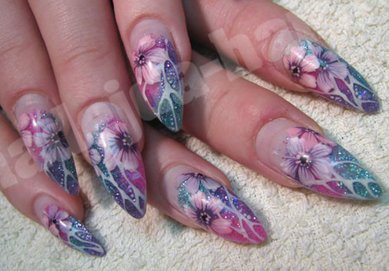 Свадебный маникюр L17544 - Посольство красоты La Speranza