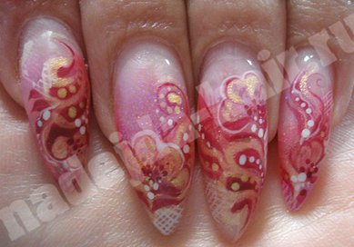 Свадебный маникюр L17571 - Посольство красоты La Speranza