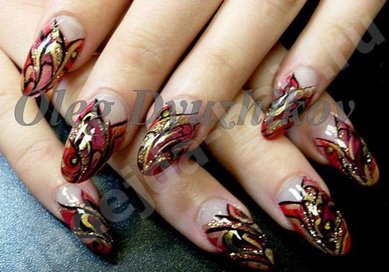 Свадебный маникюр L17578 - Посольство красоты La Speranza