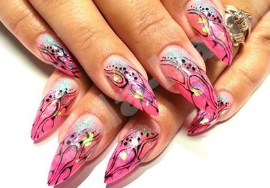 Свадебный маникюр L17593 - Посольство красоты La Speranza