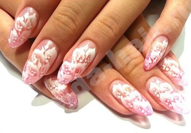 Свадебный маникюр L17594 - Посольство красоты La Speranza