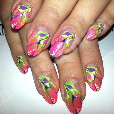 Свадебный маникюр L17601 - Посольство красоты La Speranza