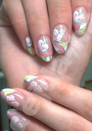 Свадебный маникюр L17610 - Посольство красоты La Speranza