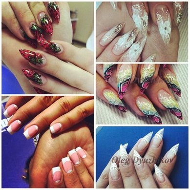 Свадебный маникюр L17617 - Посольство красоты La Speranza