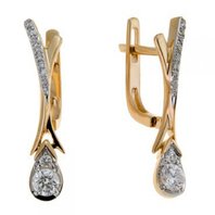 Серьги E108-1981960CD-я8915