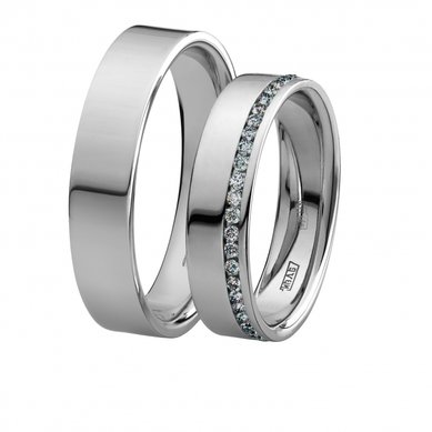 Обручальные кольца 10-150 | 10-151-Ю103 - Ювелирный магазин Юверос