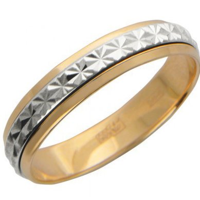Обручальное кольцо М10742 - Ювелирный магазин Марк