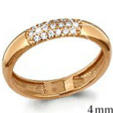 Обручальное кольцо М10780 - Ювелирный магазин Марк