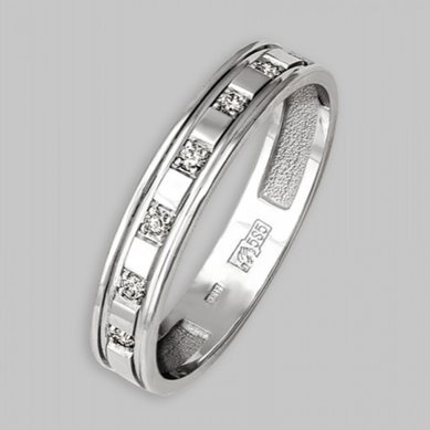 Обручальное кольцо 1723-210-Р11371 - Сеть Ювелирных Салонов Ресса