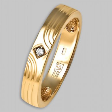 Обручальное кольцо 1659-110-Р11373 - Сеть Ювелирных Салонов Ресса