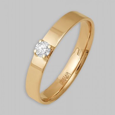 Обручальное кольцо 1729-110-Р11378 - Сеть Ювелирных Салонов Ресса