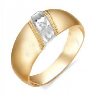 Обручальное кольцо 1331-100-Р11395 - Сеть Ювелирных Салонов Ресса