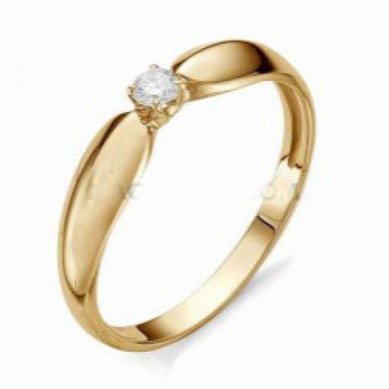 Помолвочное кольцо 12059-100-Р11400 - Сеть Ювелирных Салонов Ресса