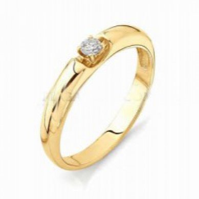 Помолвочное кольцо 1655-100-Р11401 - Сеть Ювелирных Салонов Ресса