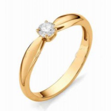 Помолвочное кольцо 12065-100-Р11402 - Сеть Ювелирных Салонов Ресса