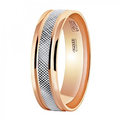 Обручальное кольцо 10-712-Ю14003 - Ювелирный магазин Юверос