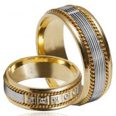 Обручальные кольца М14731 - Ювелирный магазин Марк