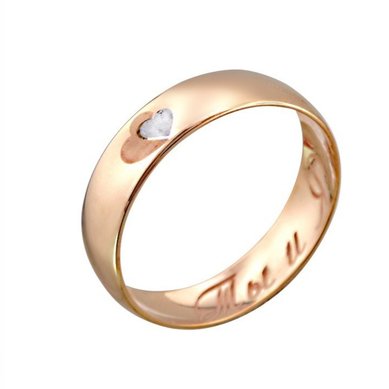 Обручальное кольцо М14740 - Ювелирный магазин Марк