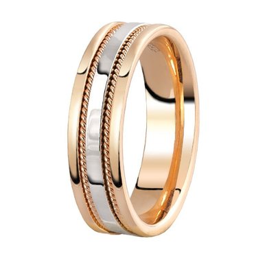 Обручальное кольцо 100317-К-Ю15333 - Ювелирный магазин Юверос