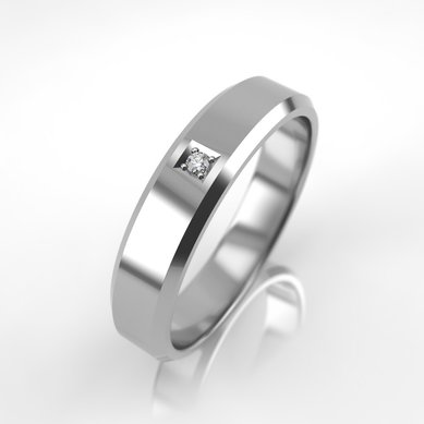 Обручальное кольцо М15377 - Ювелирный магазин Марк