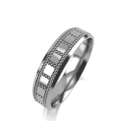 Обручальное кольцо М15384 - Ювелирный магазин Марк