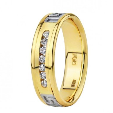 Обручальное кольцо 1000407-Ю4653 - Ювелирный магазин Юверос