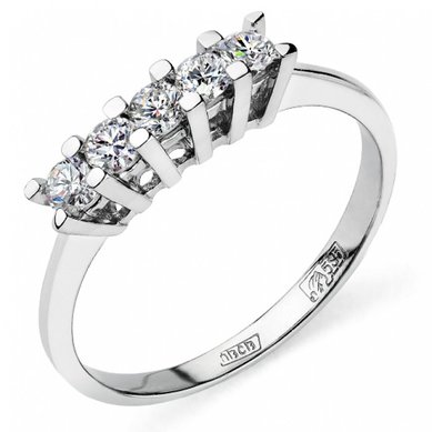 Помолвочное кольцо 81190-Ю6025 - Ювелирный магазин Юверос