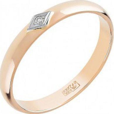 Обручальное кольцо я6774 - Ювелирный салон яяяМагия Золота