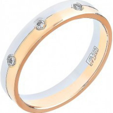 Обручальное кольцо я6777 - Ювелирный салон яяяМагия Золота