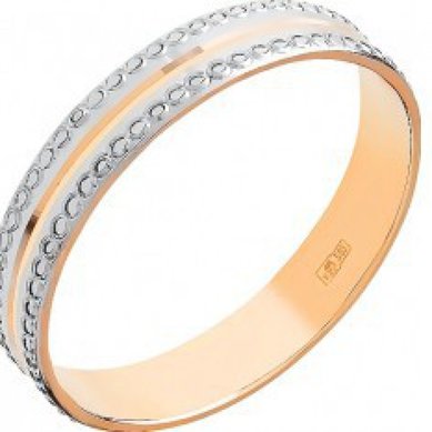 Обручальное кольцо я6782 - Ювелирный салон яяяМагия Золота