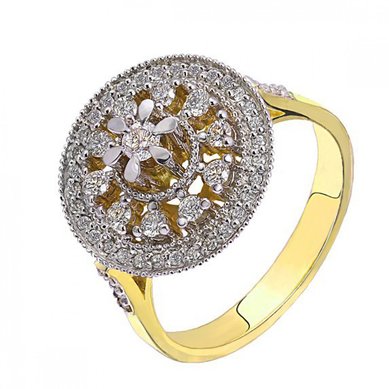 Помолвочное кольцо 81240-Ю6832 - Ювелирный магазин Юверос