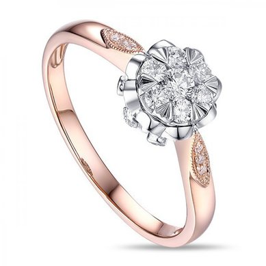 Помолвочное кольцо R2011-1851142AD-я8862 - Ювелирная компания яяяМосковский ювелирный завод...