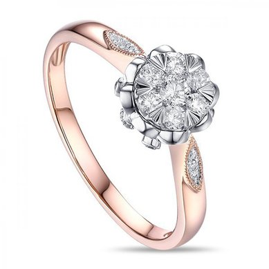 Помолвочное кольцо R2011-1851142AKD-я8863 - Ювелирная компания яяяМосковский ювелирный завод...