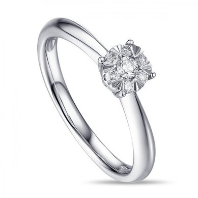 Помолвочное кольцо R2011-1851351AD-я8864 - Ювелирная компания яяяМосковский ювелирный завод...