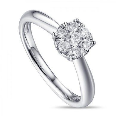 Помолвочное кольцо R2011-1851353AD-я8866 - Ювелирная компания яяяМосковский ювелирный завод...